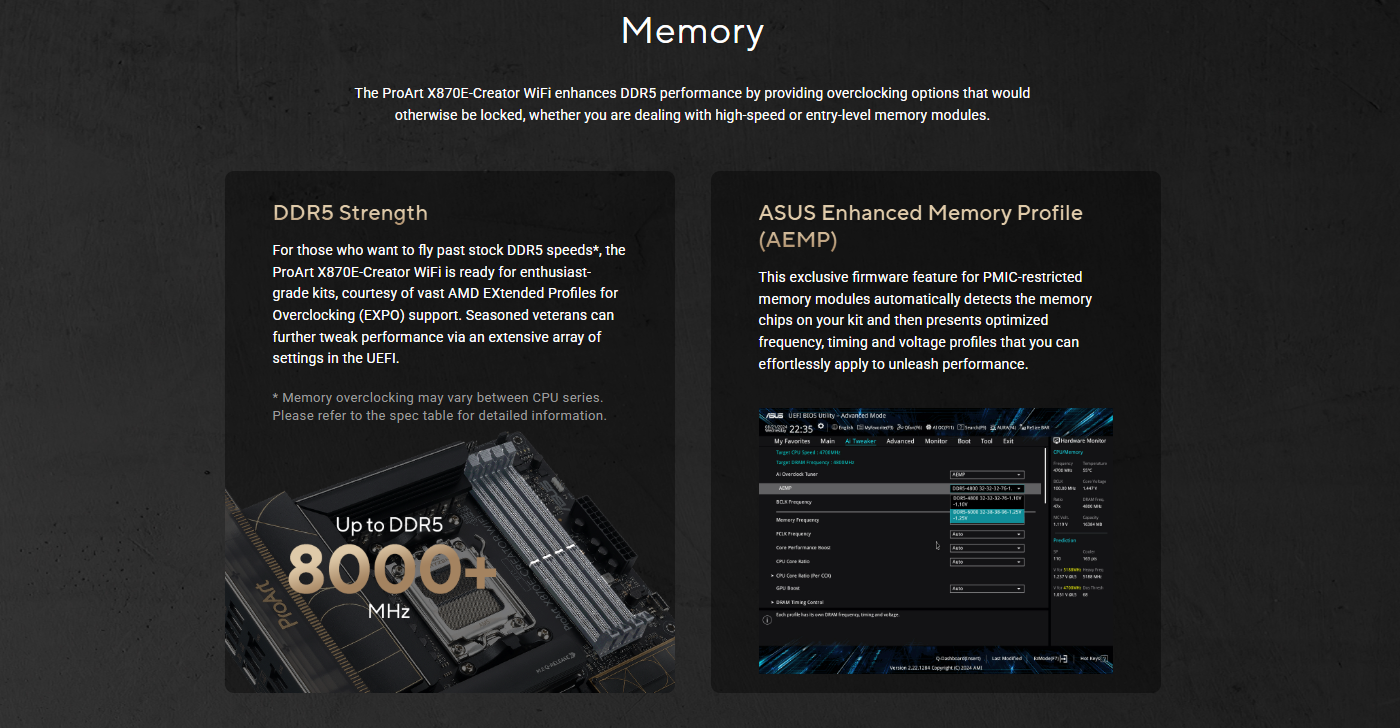 asus pro art x870e wifi 