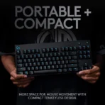 Logitech G PRO Mechanical Gaming Keyboard – GX Blue Clicky Switches - Image 5