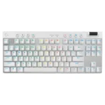 Logitech G Pro X TKL LIGHTSPEED Wireless Gaming Keyboard – Tactile (White)