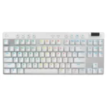 Logitech G Pro X TKL LIGHTSPEED Wireless Gaming Keyboard – Tactile (White)