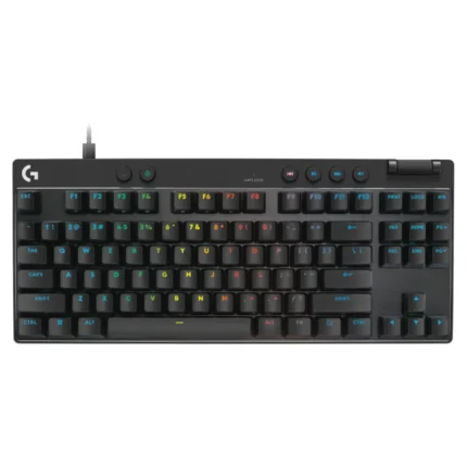 Logitech G Pro X TKL Rapid Wired Gaming Keyboard with Magnetic Analog Switches – Black