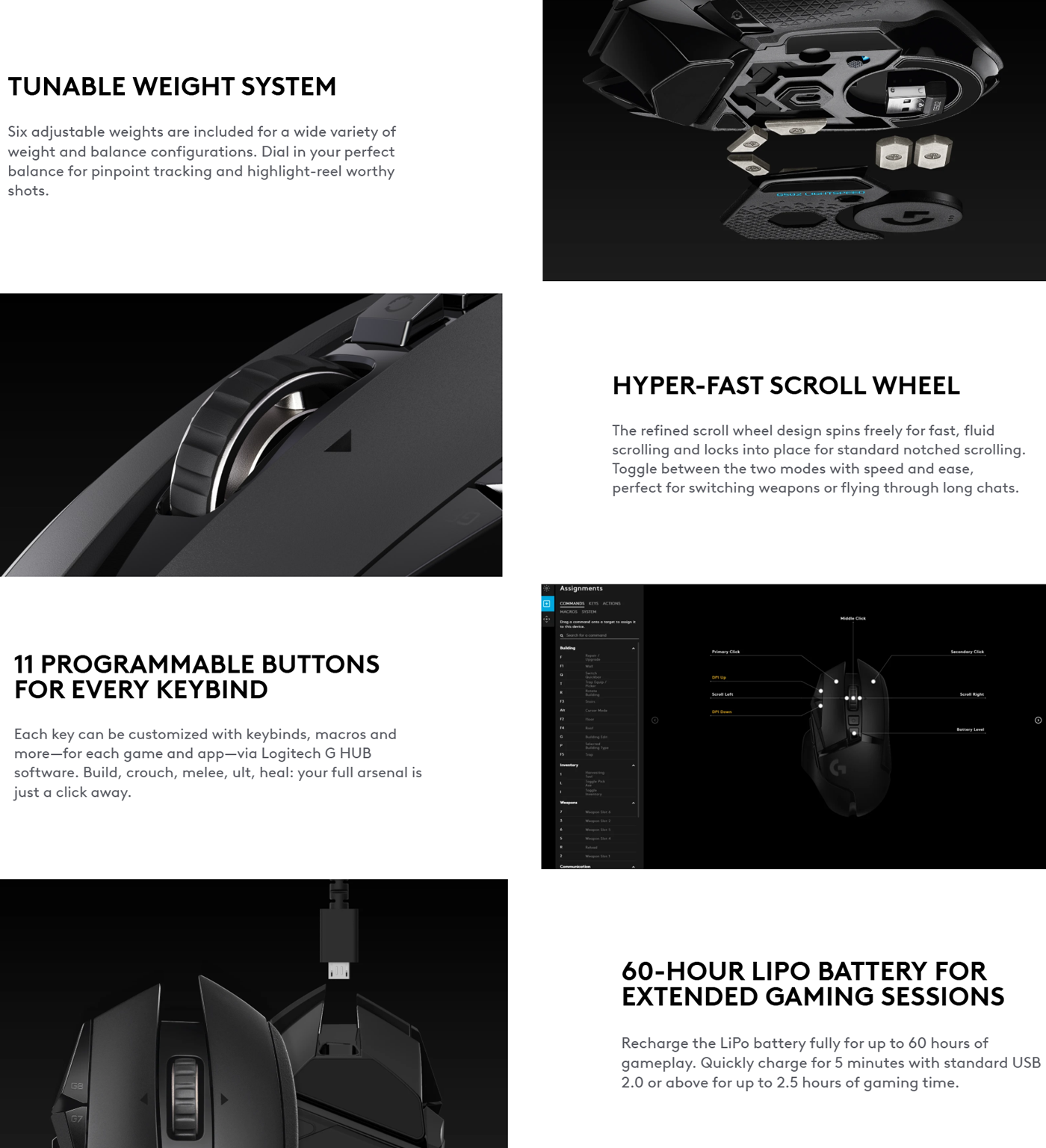 logitech g502 gaming mouse