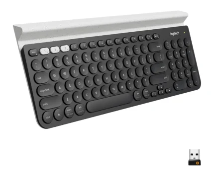 Logitech K780 Multi-Device Wireless Keyboard – Speckles, White