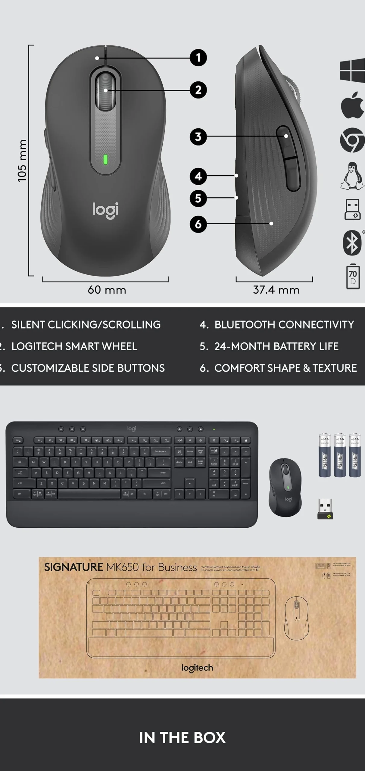 logitech mk650
