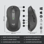 Logitech Signature MK650 Combo for Business – Wireless Keyboard & Mouse, Graphite - Image 4