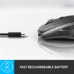 Logitech MX Anywhere 2S Bluetooth Wireless Mouse - Graphite - Image 3