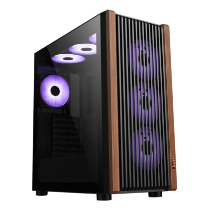 Sonic C19 ARGB E-ATX Gaming Chassis – Black with 4x Infinity Fans