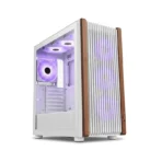 Sonic C19 ARGB E-ATX Gaming Chassis – White with 4x Infinity Fans