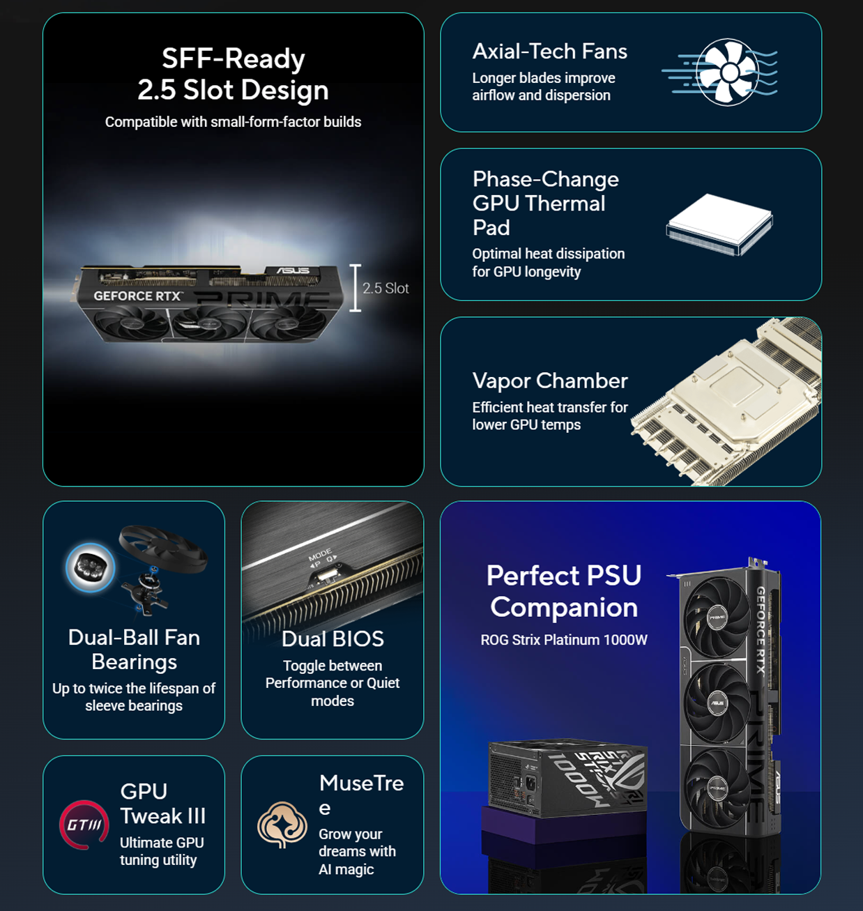 ASUS PRIME GeForce RTX™ 5080 16GB GDDR7 OC Edition