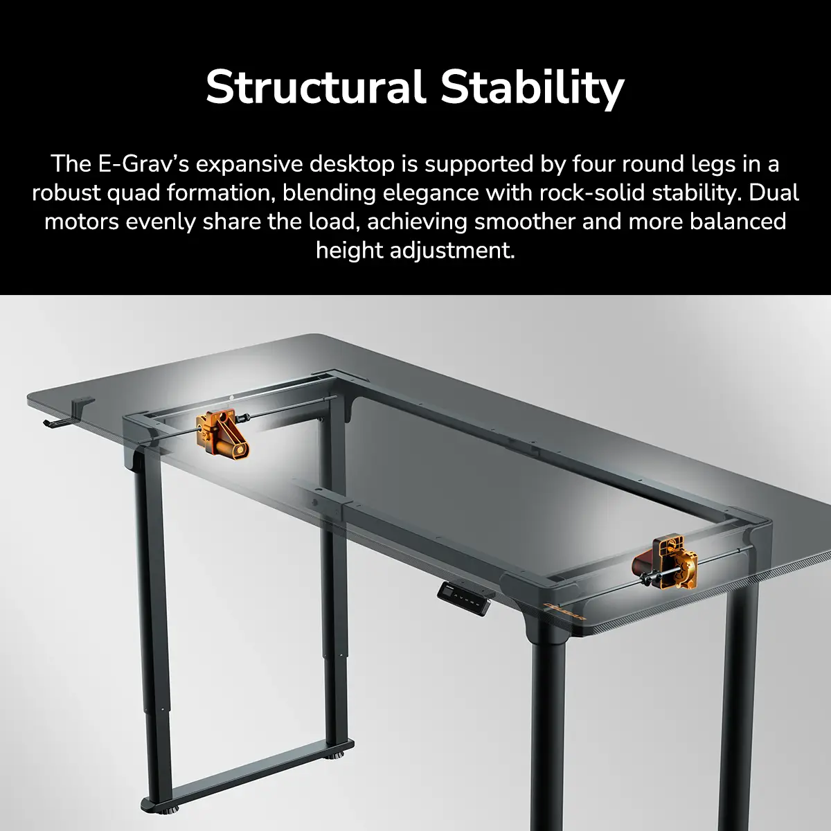 Cougar E-GRAV 180 Electric Gaming Desk