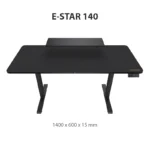 Cougar Electric Gaming Desk - E-STAR 140 Black