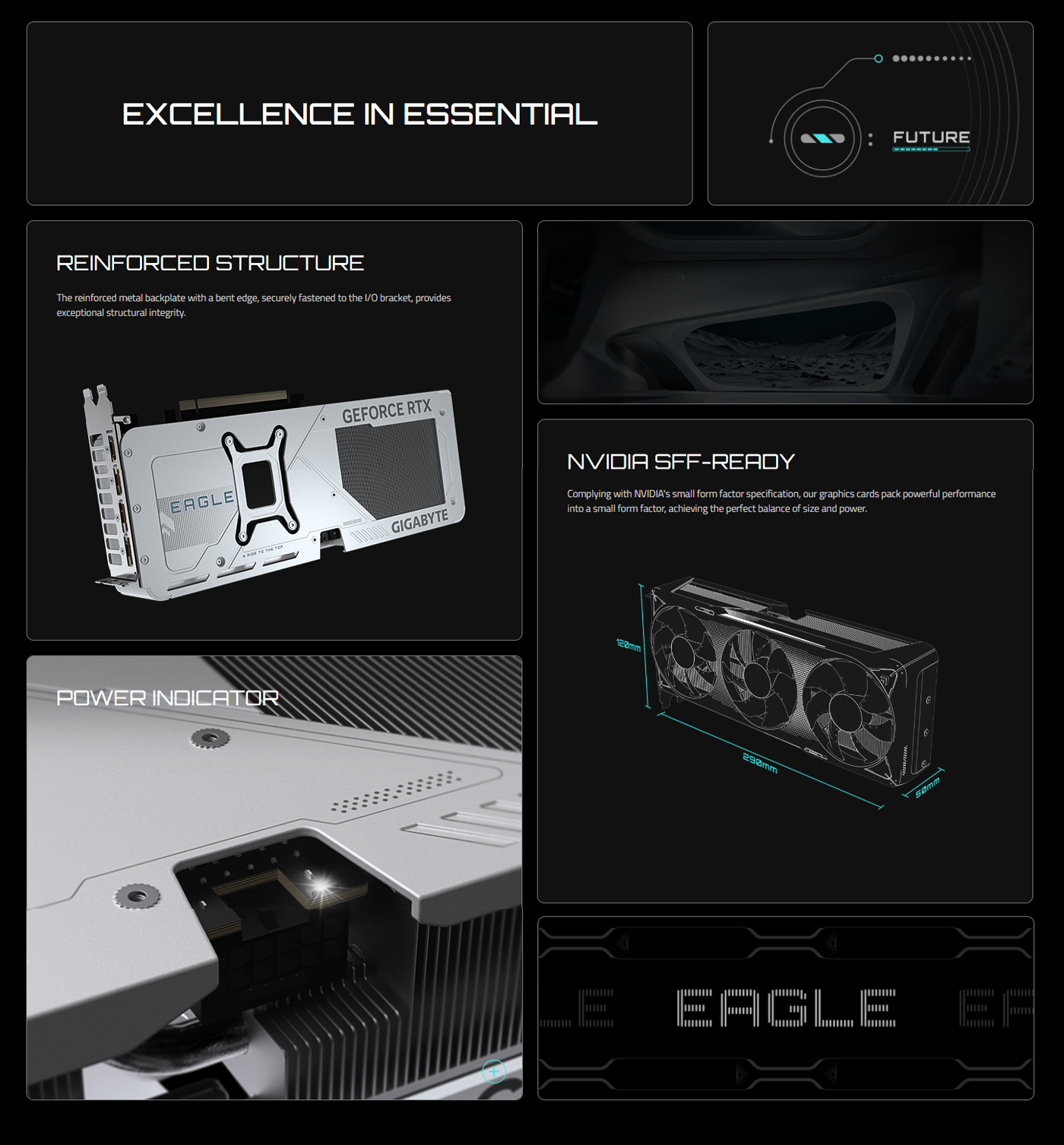GIGABYTE GeForce RTX™ 5070 EAGLE WHITE OC ICE SFF 12G Graphics Card