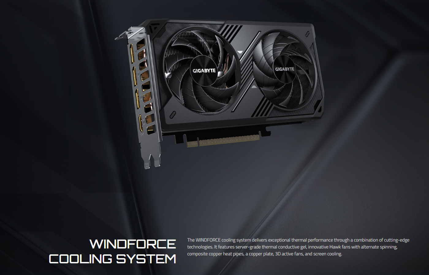 GIGABYTE GeForce RTX™ 5060 WINDFORCE MAX OC 8G