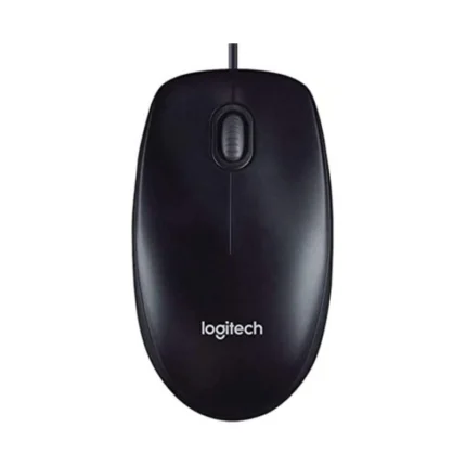 Logitech M90 Optical USB Mouse – Black