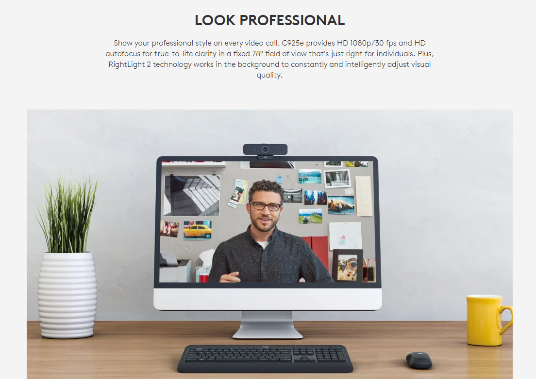 Logitech C925e BUSINESS WEBCAM