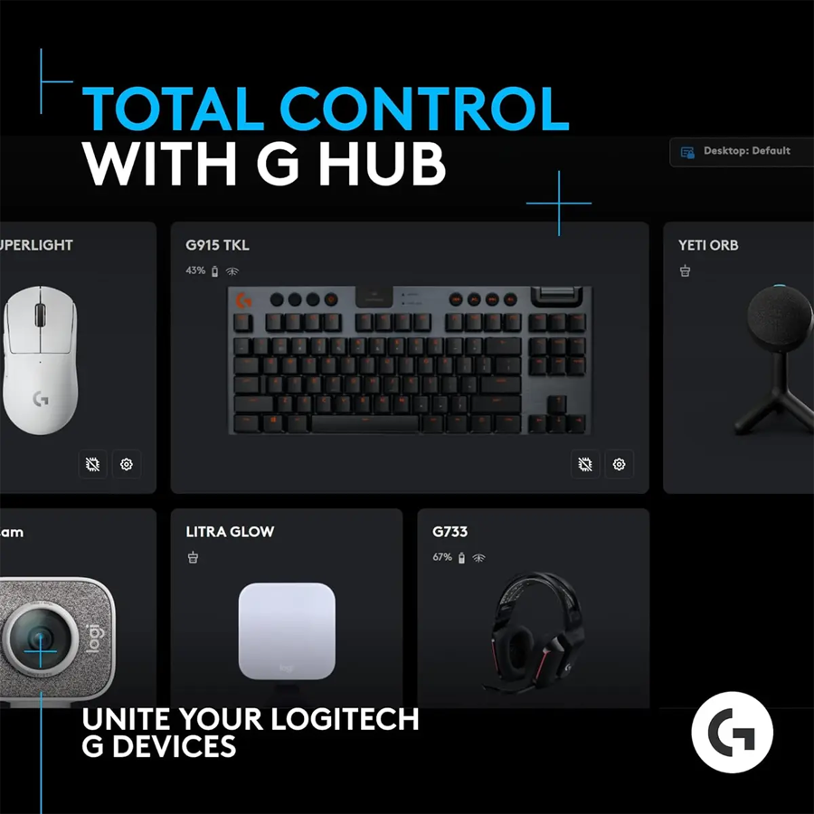 Logitech G Yeti Orb RGB Condenser USB Gaming Microphone