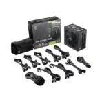 MSI MAG A1250GL PCIE5 Power Supply – Black - Image 2