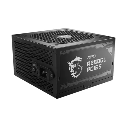 MSI MAG A850GL PCIE5 Power Supply – Black