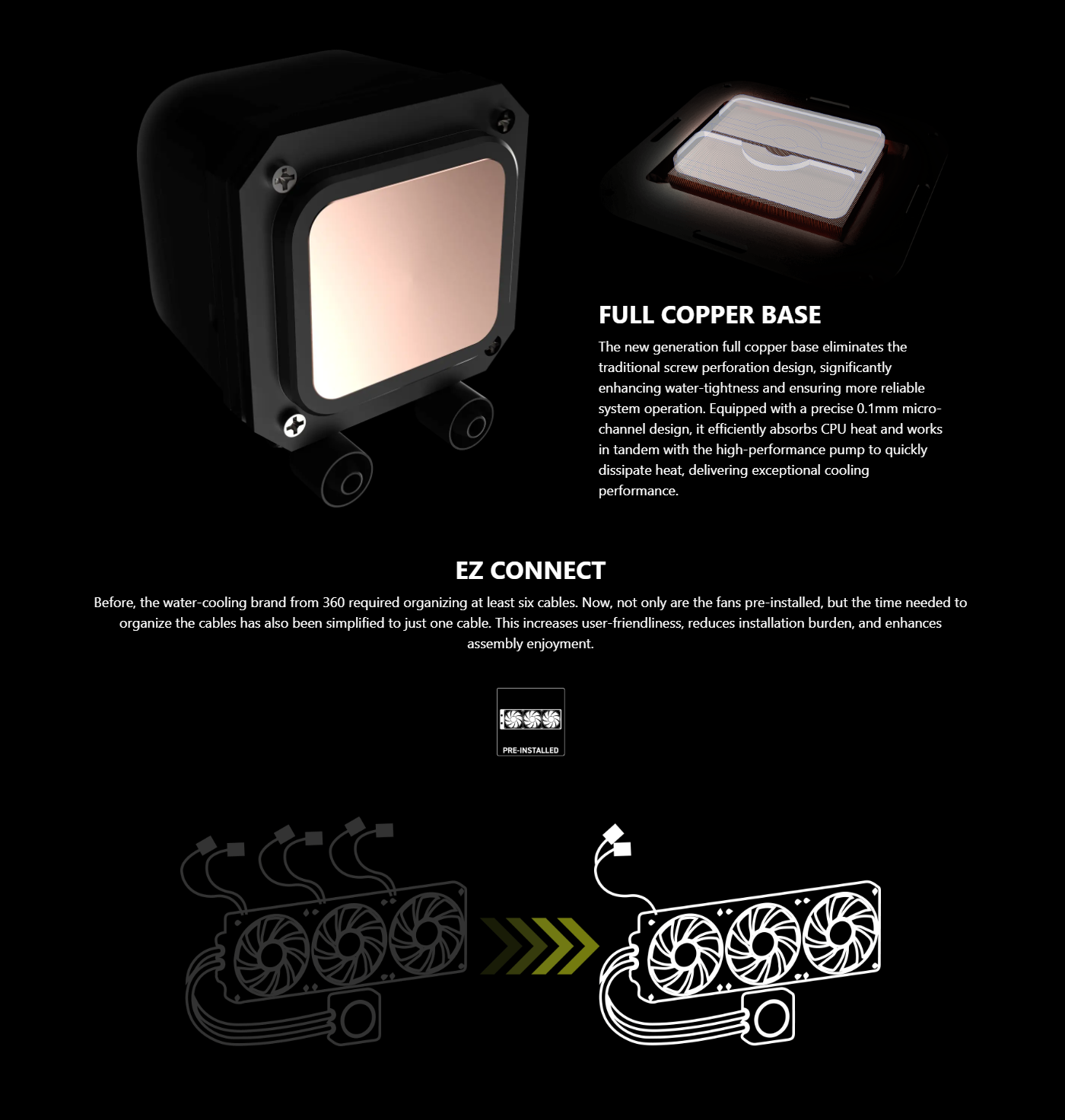 MSI MAG CORELIQUID A13 360 ARGB AIO Liquid CPU Cooler