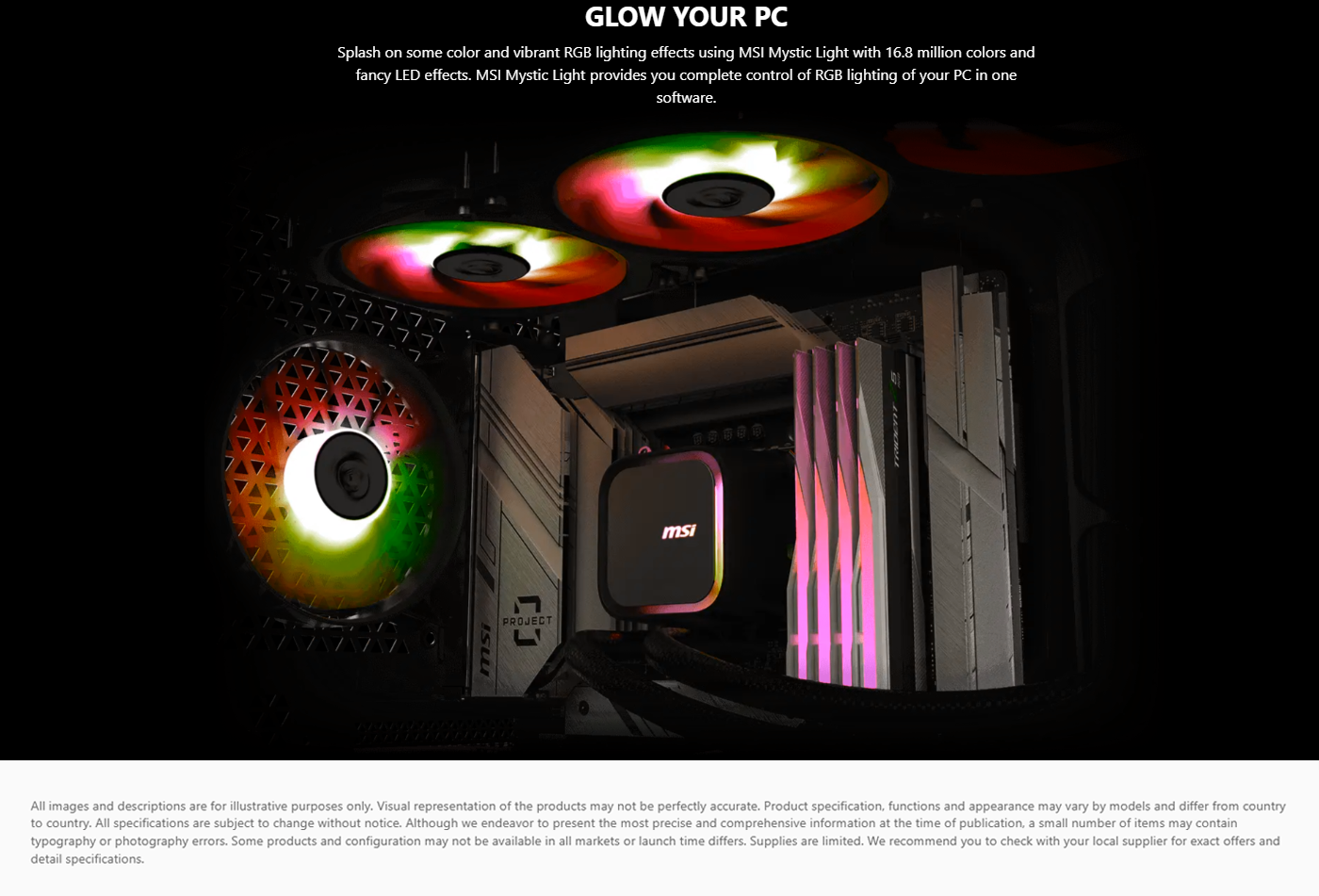 MSI MAG CORELIQUID A13 360 ARGB AIO Liquid CPU Cooler