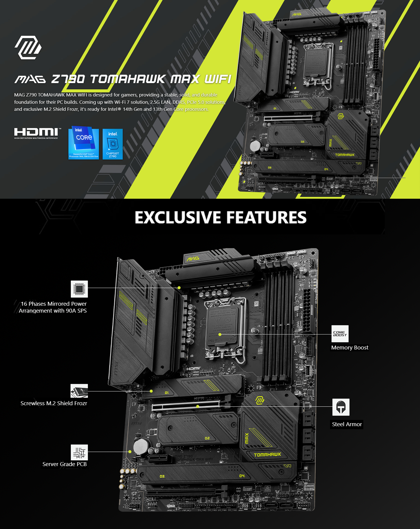 MSI MAG Z790 TOMAHAWK MAX WIFI