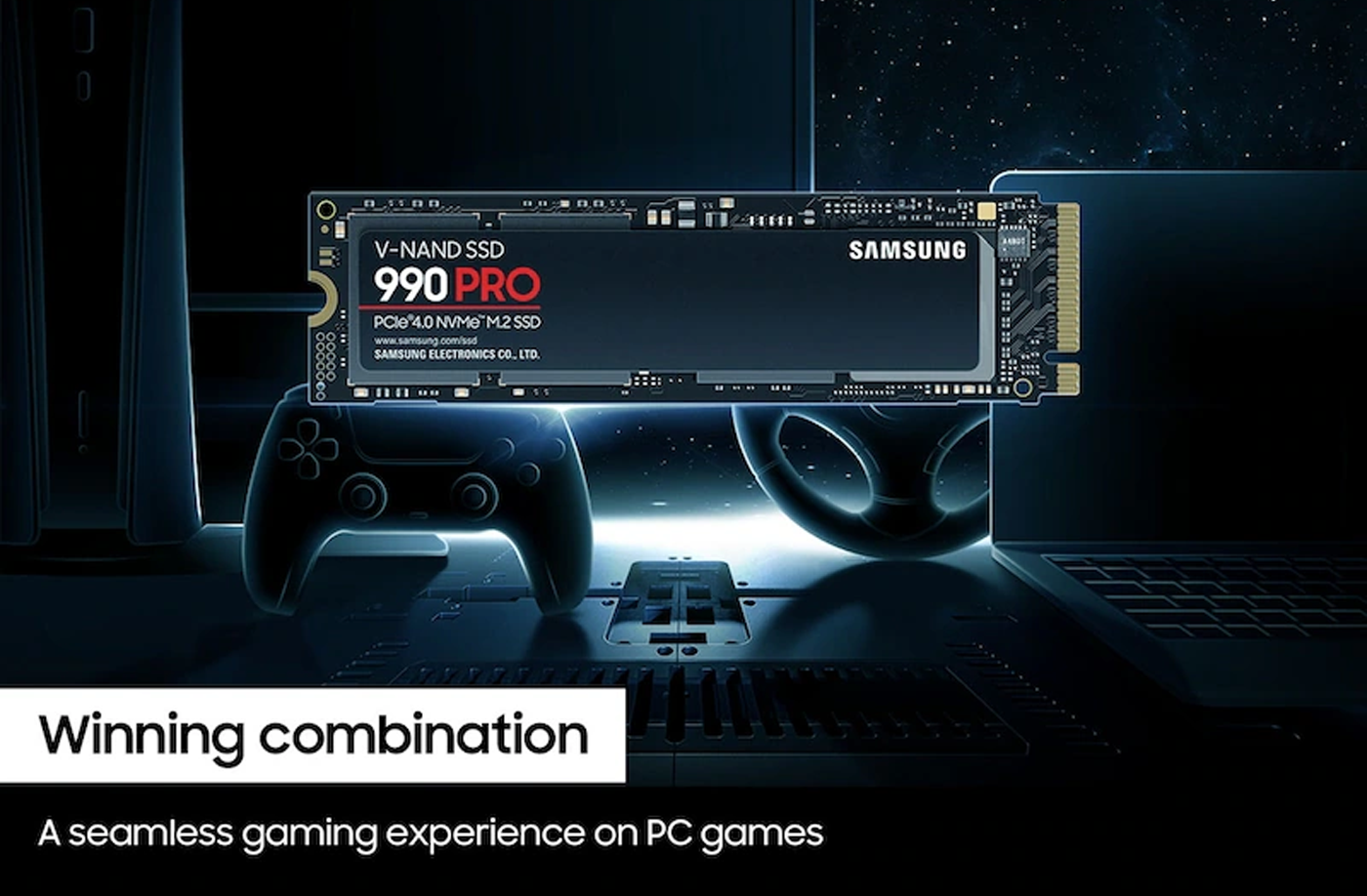 Samsung 1TB PCIe 4.0 NVMe™ M.2 SSD 990 PRO