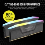 VENGEANCE® RGB 32GB (2x16GB) DDR5 DRAM Up To 6400MT/s CL36 Memory Kit - Image 3