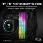 VENGEANCE® RGB 32GB (2x16GB) DDR5 DRAM Up To 6400MT/s CL36 Memory Kit - Image 7