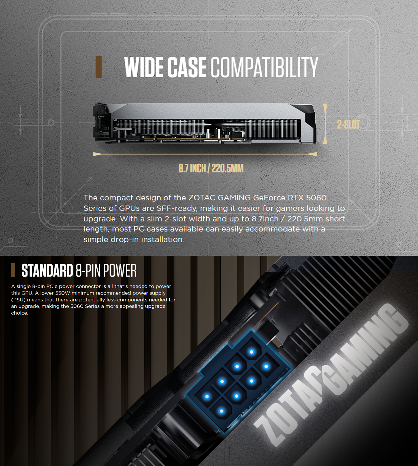 ZOTAC GAMING GeForce RTX 5060 Twin Edge