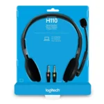 Logitech H110 Wired Stereo Headset with Dual 3.5mm Plugs
