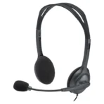 Logitech H111 Wired Headset – Noise-Cancelling Mic, 3.5mm Single Jack - Image 2