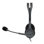 Logitech H111 Wired Headset – Noise-Cancelling Mic, 3.5mm Single Jack - Image 3