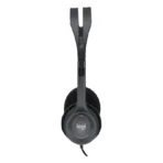 Logitech H111 Wired Headset – Noise-Cancelling Mic, 3.5mm Single Jack - Image 4