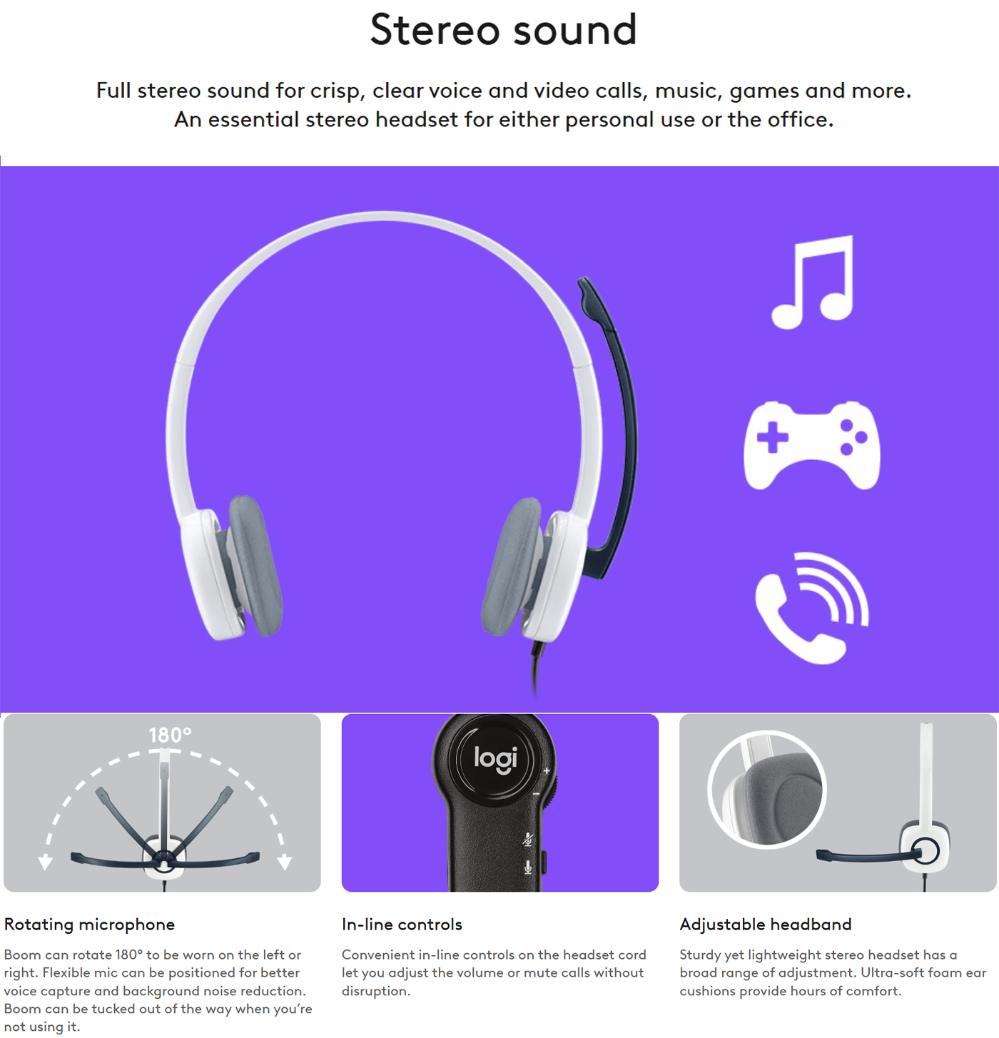 logitech h150 headset