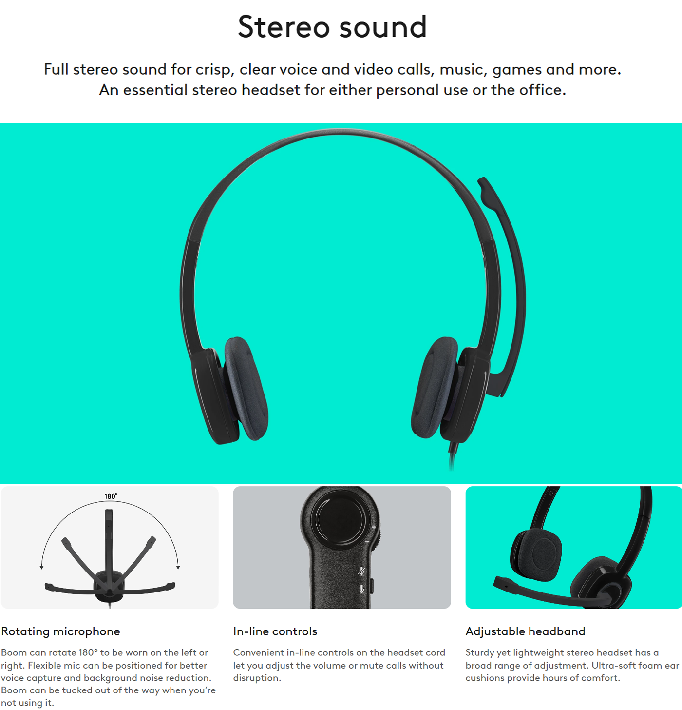 logitech h151 headset
