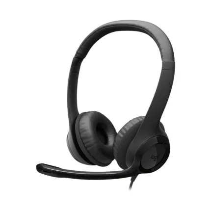 Logitech H390 USB Headset – Black