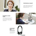 Logitech H650e Noise Cancelling USB Headset - Image 5