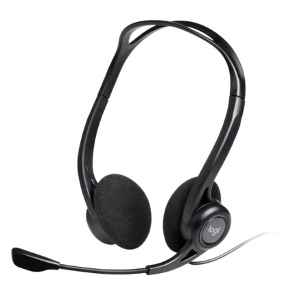 Logitech 960 USB Computer Headset – Noise-Cancelling Mic