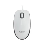 Logitech M100 Optical USB Mouse – White