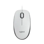 Logitech M100 Optical USB Mouse – White