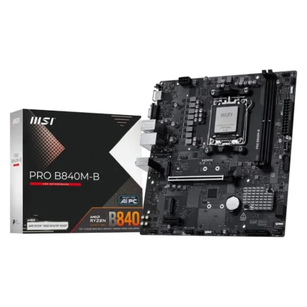 MSI PRO B840M-B DDR5 AMD AM5 Micro-ATX Motherboard