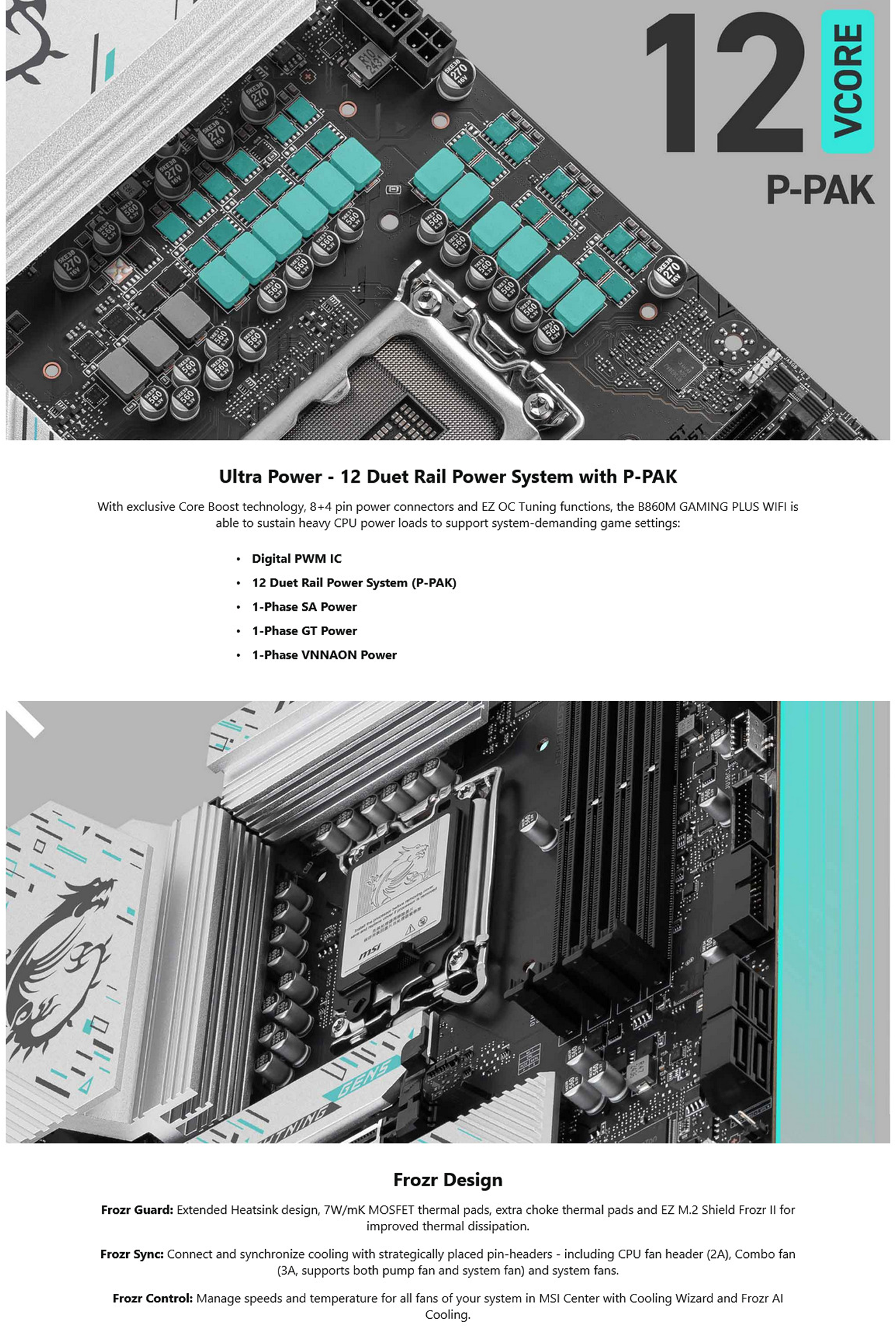msi b860m gaming wifi