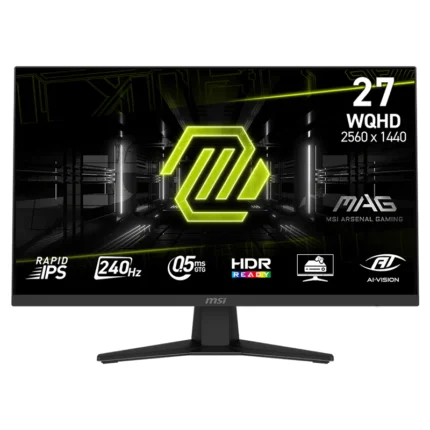 MSI MAG 274QF X24 27″ QHD Rapid IPS 240Hz Gaming Monitor