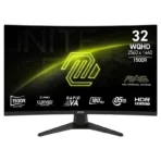 MSI MAG 321CQF E18 31.5" QHD 180Hz Rapid VA Curved Gaming Monitor