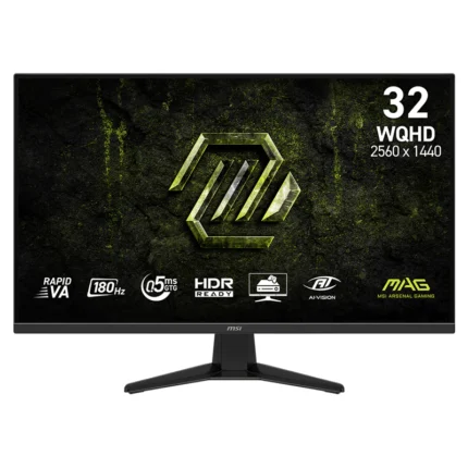 MSI MAG 325QF E18V 31.5″ QHD 180Hz Rapid VA Gaming Monitor