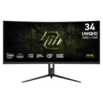 MSI MAG 342CQRF E20 34" UWQHD 200Hz Rapid VA Curved Gaming Monitor