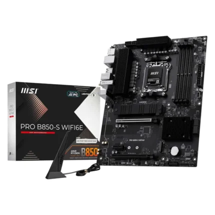 MSI PRO B850-S WiFi6E DDR5 AMD AM5 ATX Motherboard