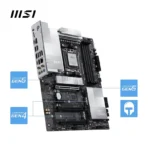 MSI PRO X870E-P WiFi DDR5 AMD AM5 ATX Motherboard - Image 4