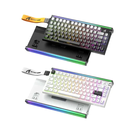 ATTACK SHARK R85 HE Rapid Trigger Keyboard Magnetic Switch with Custom Lightbox