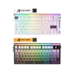 ATTACK SHARK R85 HE Rapid Trigger Keyboard Magnetic Switch with Custom Lightbox